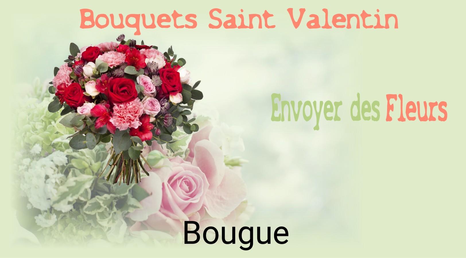 Roses de Saint-Valentin livrées à Bougue