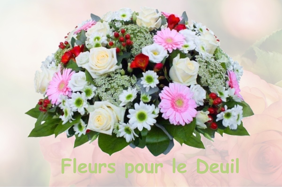 fleurs deuil BOUGUE